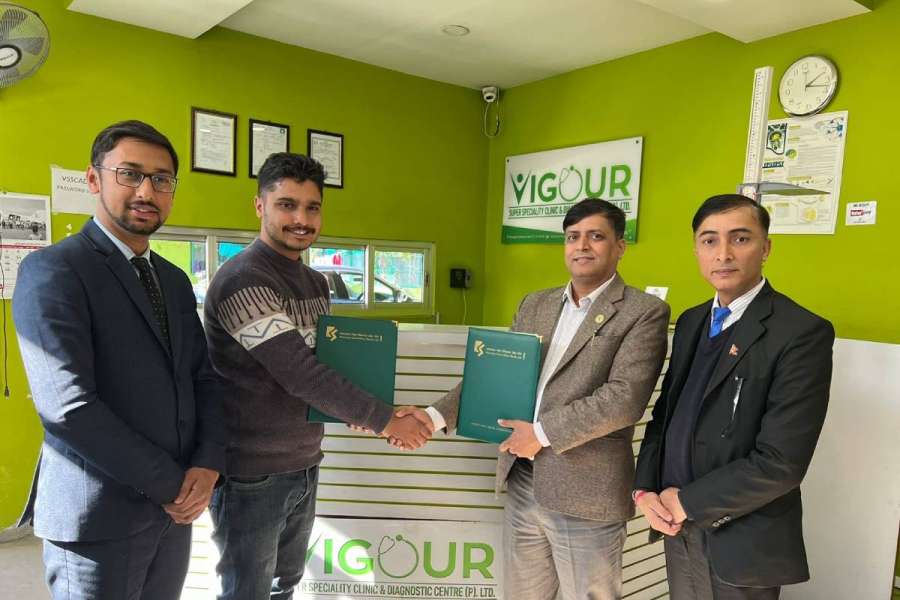 कामना सेवा विकास बैंकका ग्राहकले भगोर सुपर क्लिनिकमा छुट पाउने