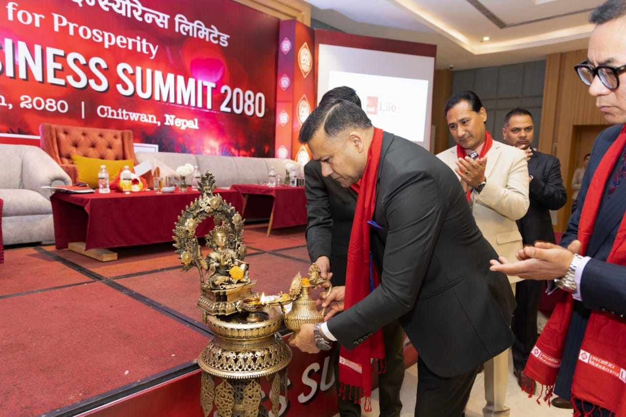 प्रभु महालक्ष्मी लाइफले सम्पन्न गर्यो ३ दिने मिड टर्म विजनेस समिट