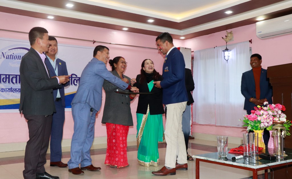 नेशनल लाइफ गाईघाट शाखाद्धारा अभिकर्ता क्षमता अभिबृद्धि तालिम सम्पन्न