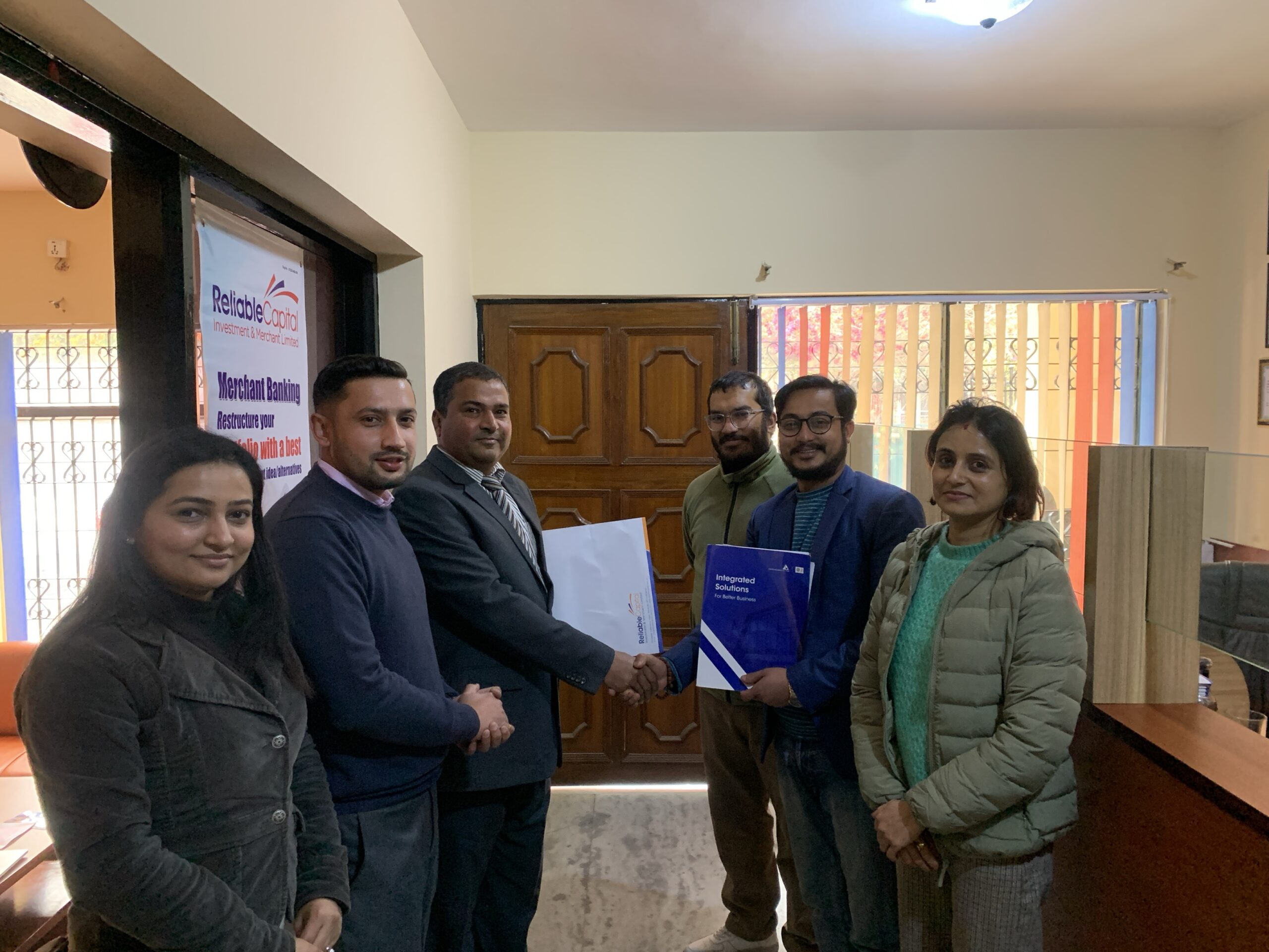 रिलायबल क्यापिटलले इन्फोडेभलपर्सको लगानी ब्यवस्थापना सफ्टवेयर प्रयोग गर्ने