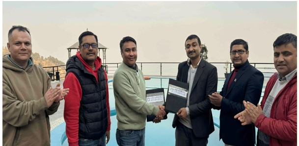 ज्योति क्यापिटल र नगरकोट रिसोर्टबीच सम्झौता