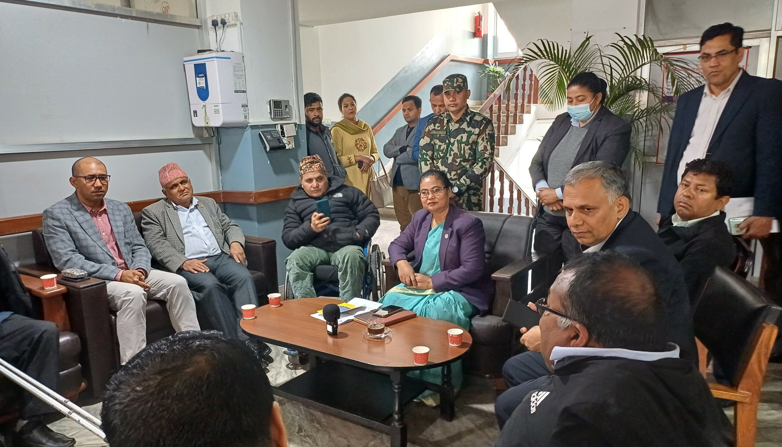 अपाङ्गता भएकाहरुको माग संवोधनका लागि कार्यदल गठन गर्न मन्त्री चौधरीको निर्देशन