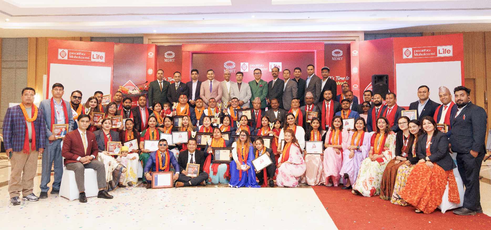 प्रभु महालक्ष्मी लाइफको एमडीआरटी सम्मान कार्यक्रम भव्य रुपमा सम्पन्न