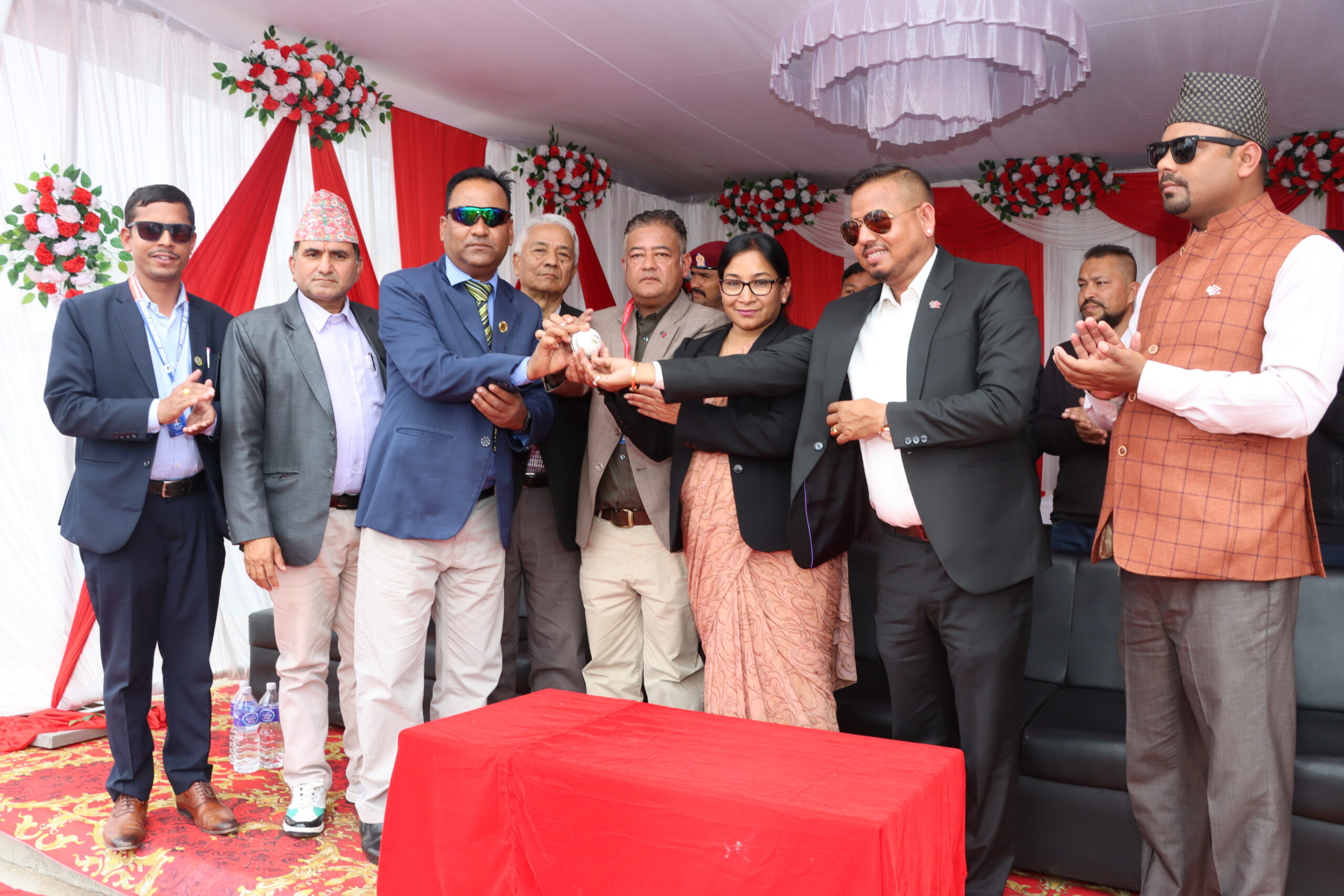 गौतमबुद्ध अन्तर्राष्ट्रिय क्रिकेट रंगशाला द्रुत गतिमा निर्माण हुन्छः प्रमुख दाहाल