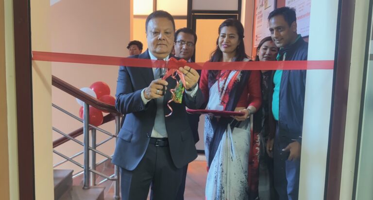 हिमालयन बैंकको गोंगबु शाखा स्थानान्तरण