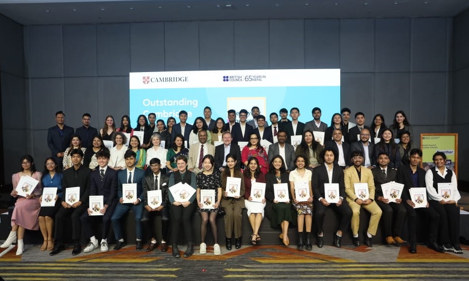 नेपालका ४३ विद्यार्थीहरूले गरे क्याम्ब्रिज इन्टरनेशनल एएस र ए लेभलको परीक्षामा उत्कृष्ट प्रदर्शन