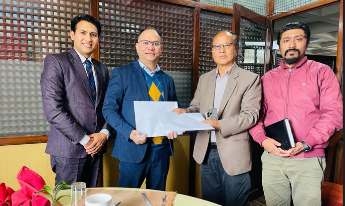 एनआईसी एशिया क्यापिटलको आइडिया टु आइपीओ सेवामार्फत शेयर जारी गर्दै यूनाइटेड बिजनेश होटल