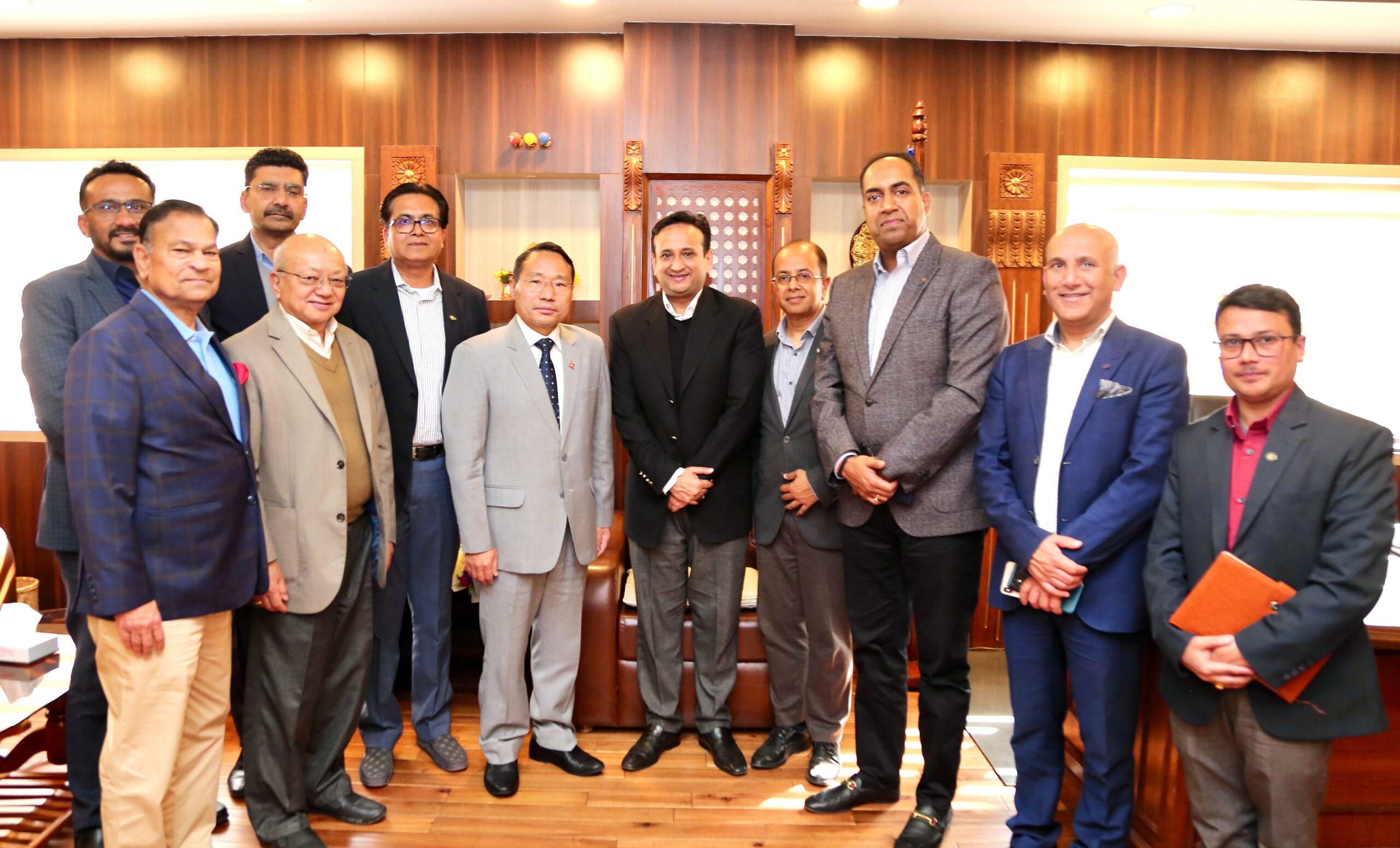 नेपाल उद्योग परिसंघ र अर्थमन्त्री पुनबीच छलफल, बहुदर भ्याट प्रणालीमा जान परिसंघको सुझाव