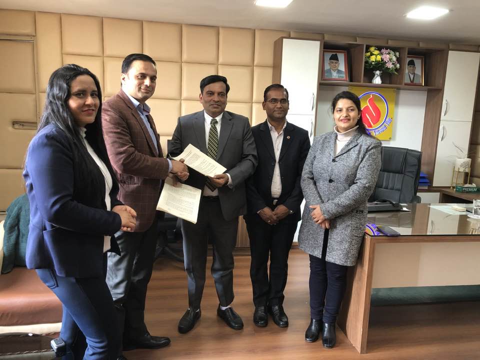 राष्ट्रिय जीवन बीमा कम्पनीले आयल निगमका कर्मचारीलाई कर्जाको बीमा सुविधा दिने