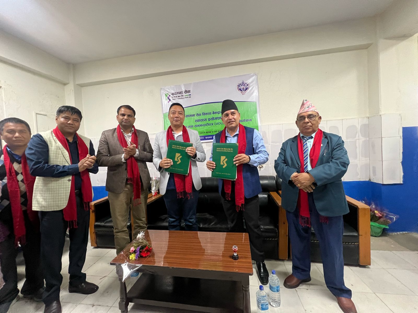 कामना सेवा विकास बैंकद्वारा पोखरा विश्वविद्यालयमा स्वास्थ्य प्रयोगशाला हस्तान्तरण