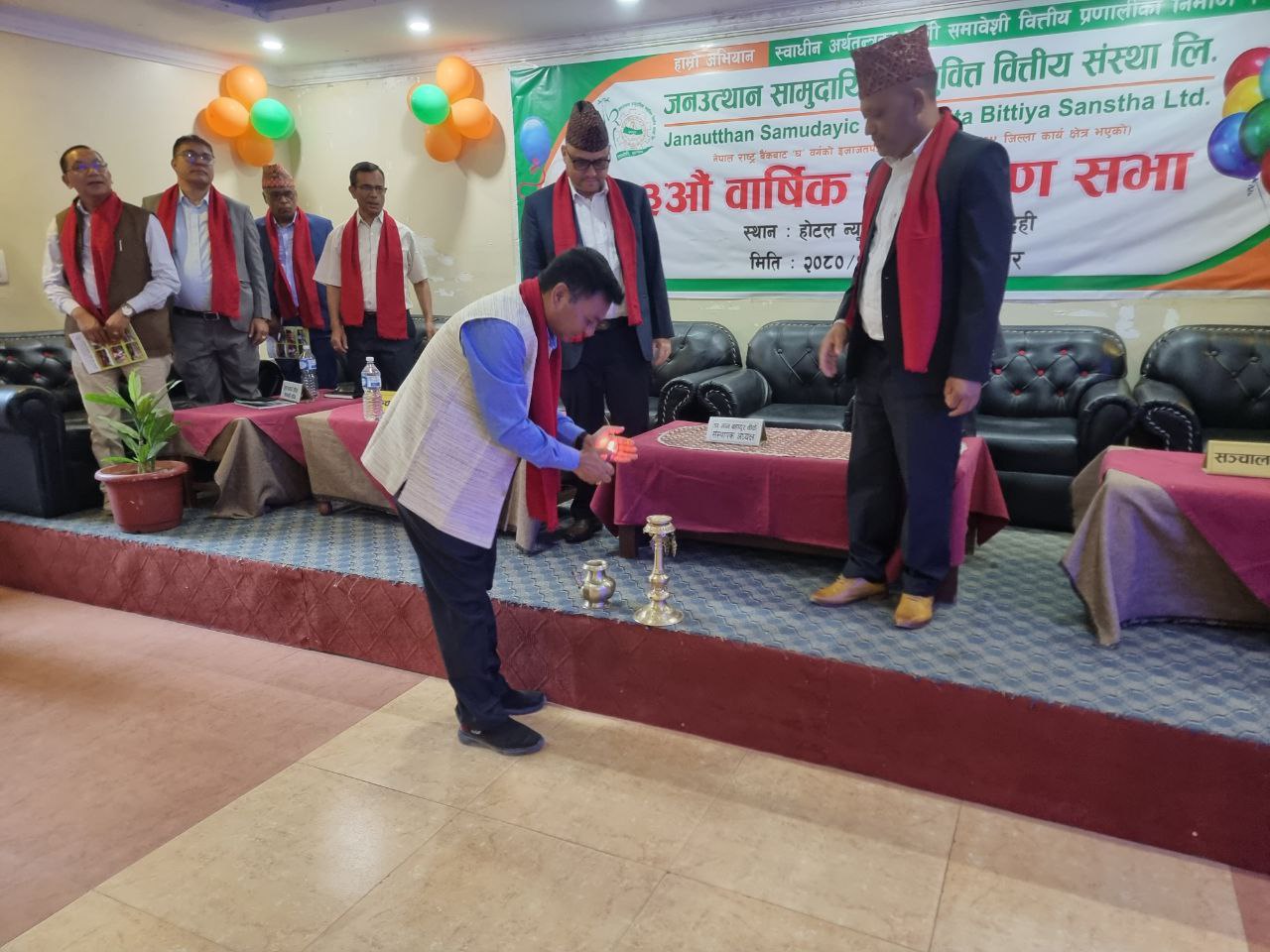 जनउत्थान सामुदायिक लघुवित्तको साधारण सभा सम्पन्न, ५ संञ्चालक निर्विरोध निर्वाचित