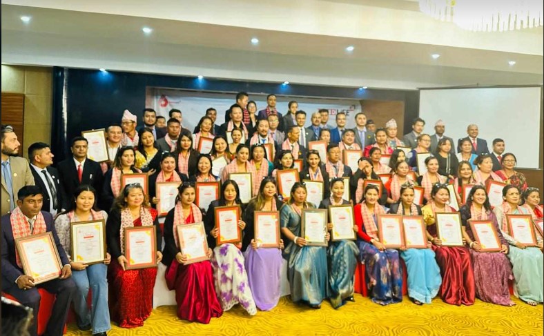 आइएमई लाइफ इन्स्योरेन्सका ६५ जना अभिकर्ता सम्मानित