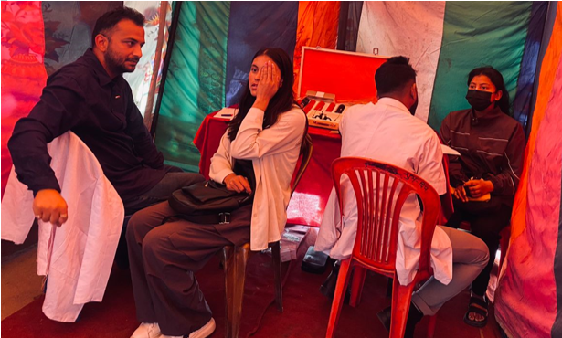 समृद्धि फाइनान्सद्वारा निःशुल्क दन्त तथा आँखा शिविर कार्यक्रम सम्पन्न