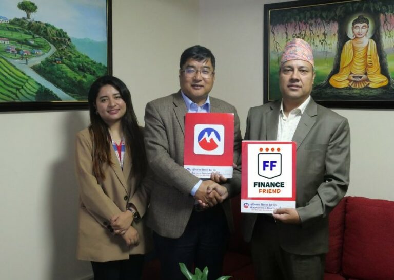 मुक्तिनाथ विकास बैंक र फाइनान्स फ्रेन्डबीच सम्झौता