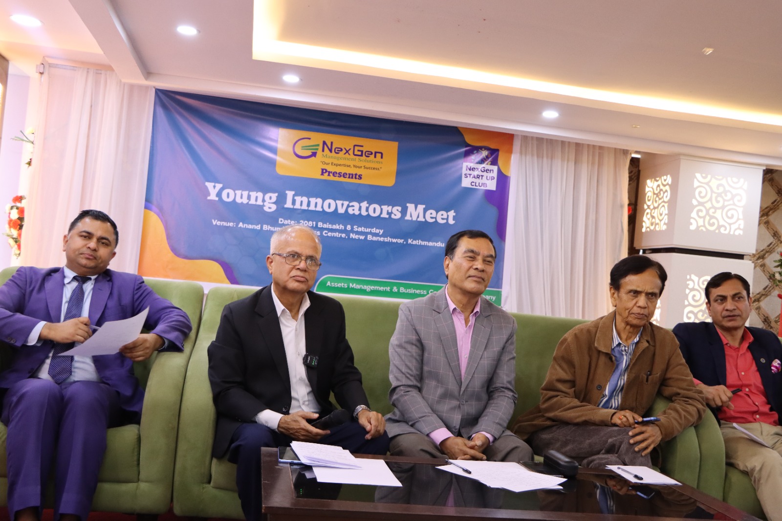 नेक्सजेन म्यानेजमेन्टको योंग इनोभेटर्स मिट सम्पन्न 