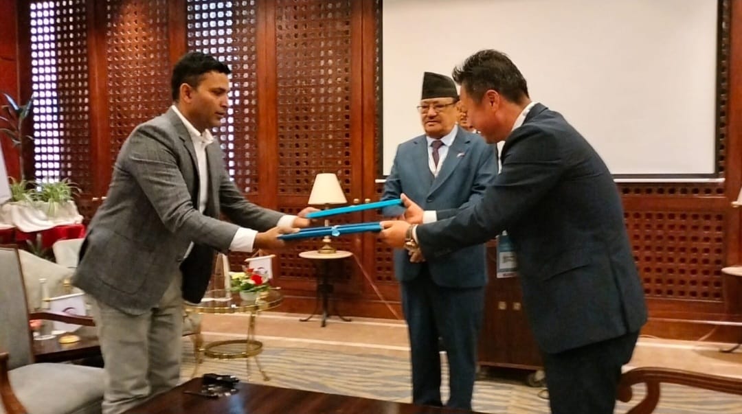 वैदेशिक लगानी ल्याउन नेक्सजेन म्यानेजमेन्ट र कोरियन कम्पनीबीच सम्झौता 