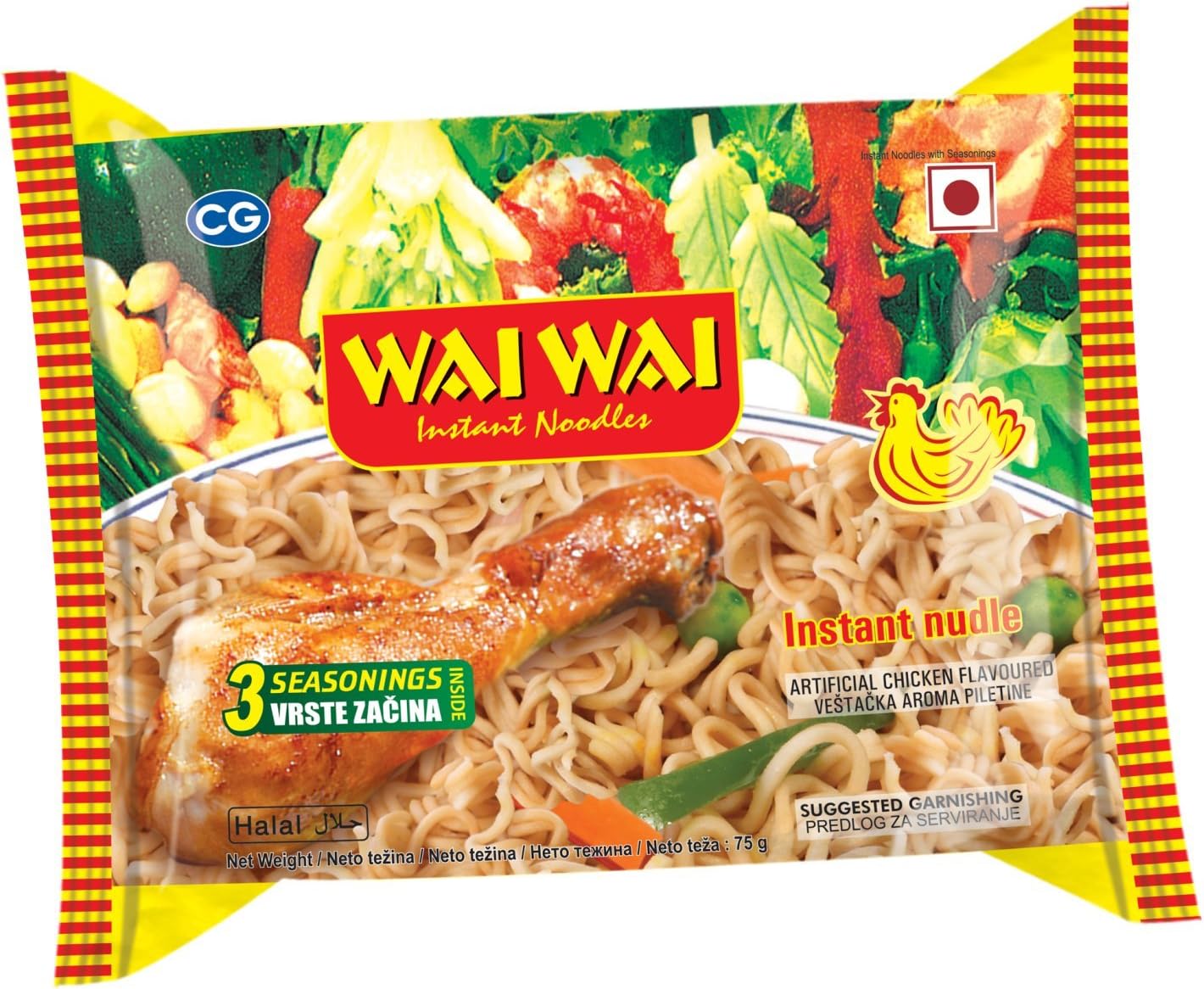 Why did the business of waiwai noodles shrink in Nepal when it shone abroad?