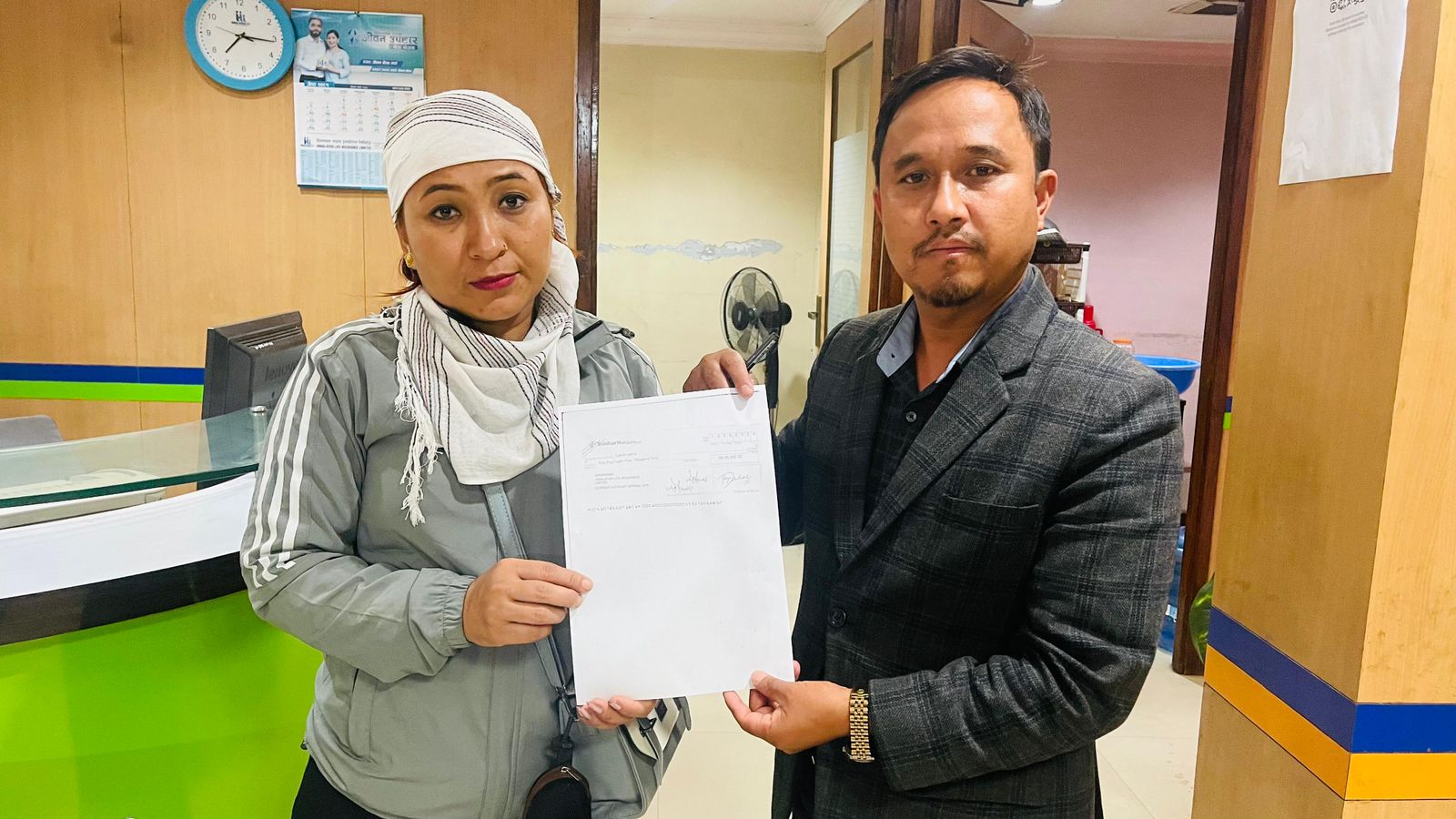 हिमालयन लाइफ इन्स्योरेन्सद्वारा ५४ लाख रुपैयाँ मृत्यु दाबी भुक्तानी