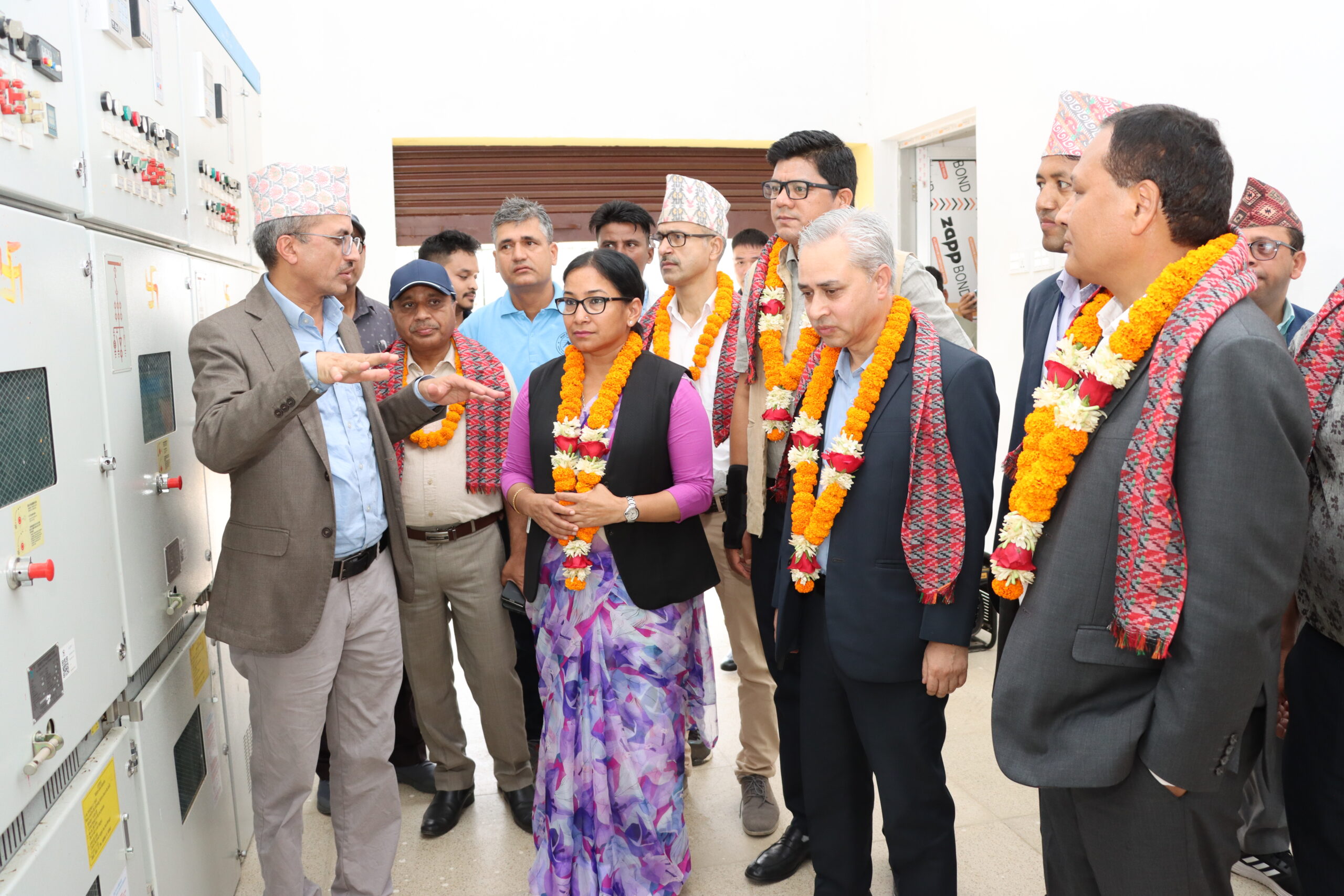 ३३/११ केभी देवनगर सवस्टेशनको मेयर दाहालद्धारा उद्घाटन