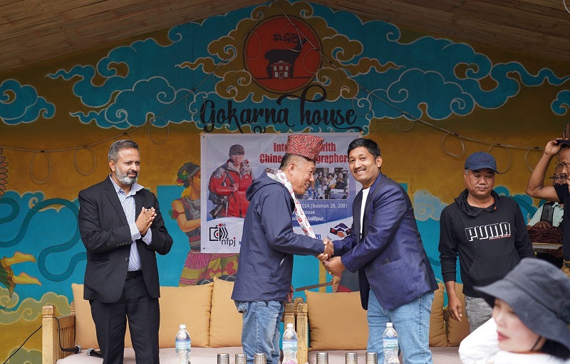 चिनियाँ फोटोग्राफरसँग एनएफपिजे नेपालको अन्तरक्रिया, नेपालको सुन्दरता विश्वमा चिनाउने प्रण