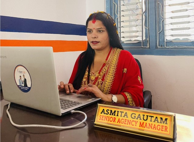 पहिले मन पर्दैन थियो ‘बीमा अभिकर्ता’ पेसा, अहिले यही पेसाले फेरियो अस्मिताको प्रोफाइल