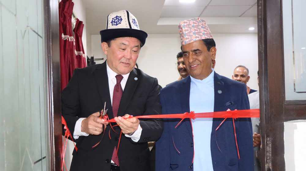 किर्गिज गणतन्त्रको अवैतनिक वाणिज्यदूतमा शर्मा नियुक्त, सीतापाइलामा खुल्यो कार्यालय