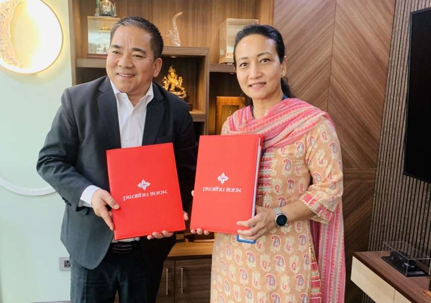 प्रभु बैंक र स्वीस कन्ट्याक्ट नेपालबीच कोशी प्रदेशमा कृषि कर्जाका लागि सम्झौता