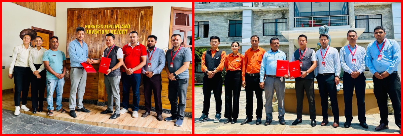 हार्नेस जिपलाइन र गेट वे हिमालय रिसोर्टको सेवामा प्रभु बैंकका ग्राहकले विशेष छुट पाउने