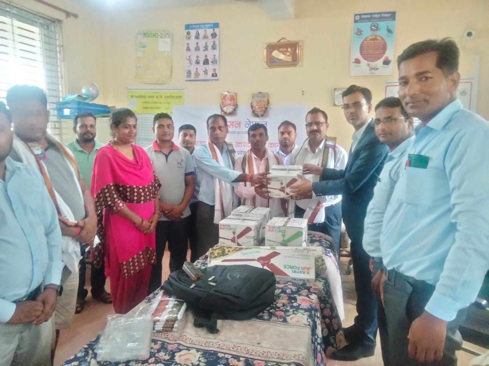 सन नेपाल लाइफद्वारा सामाजिक उत्तरदायित्व कार्यक्रम सम्पन्न