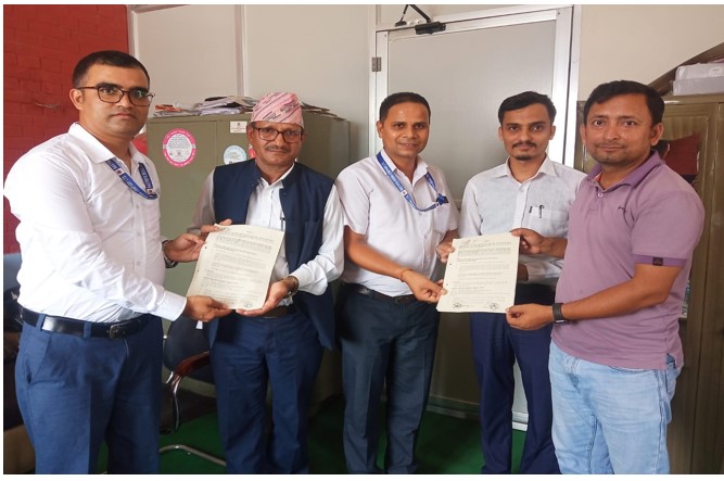 राष्ट्रिय बीमा कम्पनीले लुम्बिनी प्रदेशका पत्रकारको सामुहिक दुर्घटना बीमा गर्ने