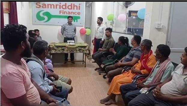 समृद्धि फाइनान्सको औरही शाखाले मनायो पहिलो बार्षिकोत्सब