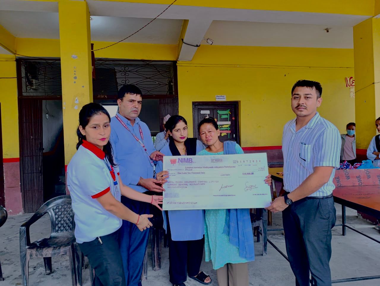 नेपाल माइक्रो इन्स्योरेन्सद्वारा मृत्यु दाबी भुक्तानी