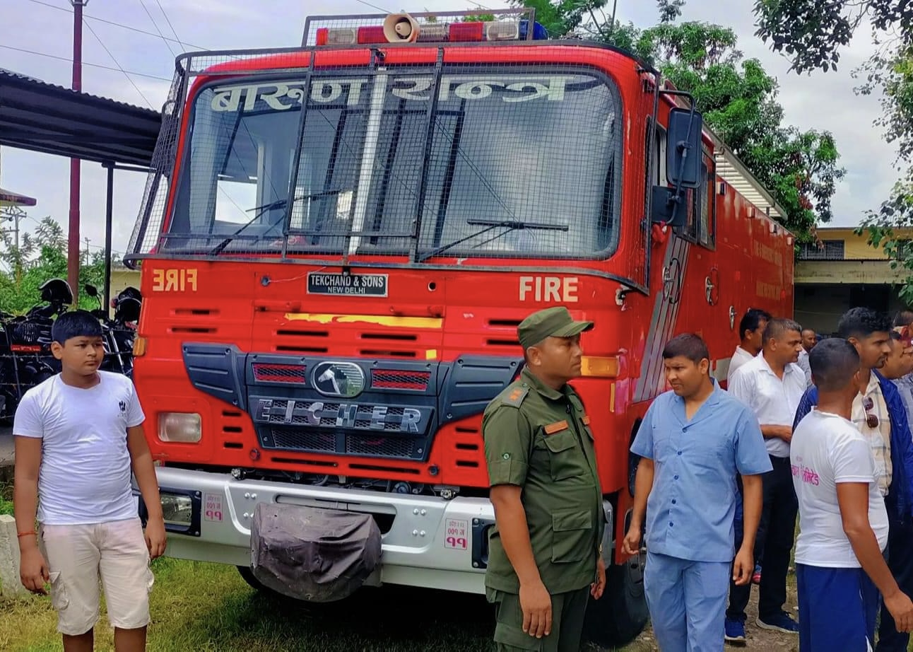 भरतपुर–२० मा बारुण यन्त्र इकाई तथा नगर प्रहरी बिटको शुभारम्भ