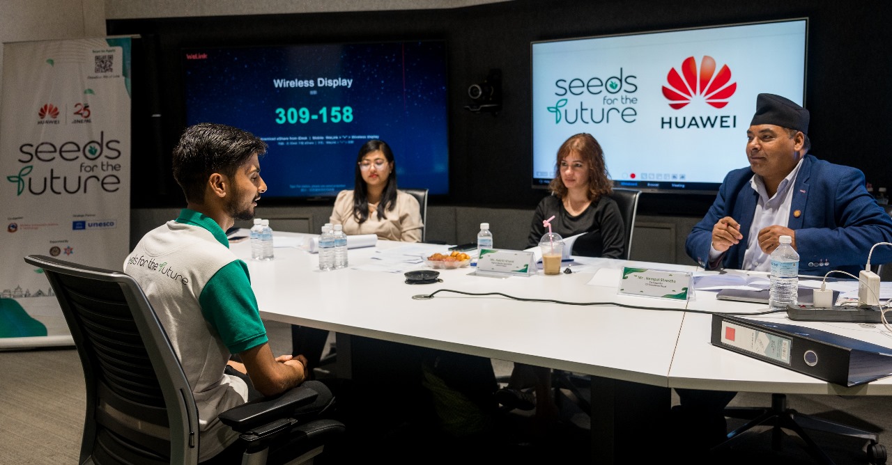 ह्वावे नेपालद्वारा सिड्स फर द फ्युचर कार्यक्रमका विजेता घोषणा