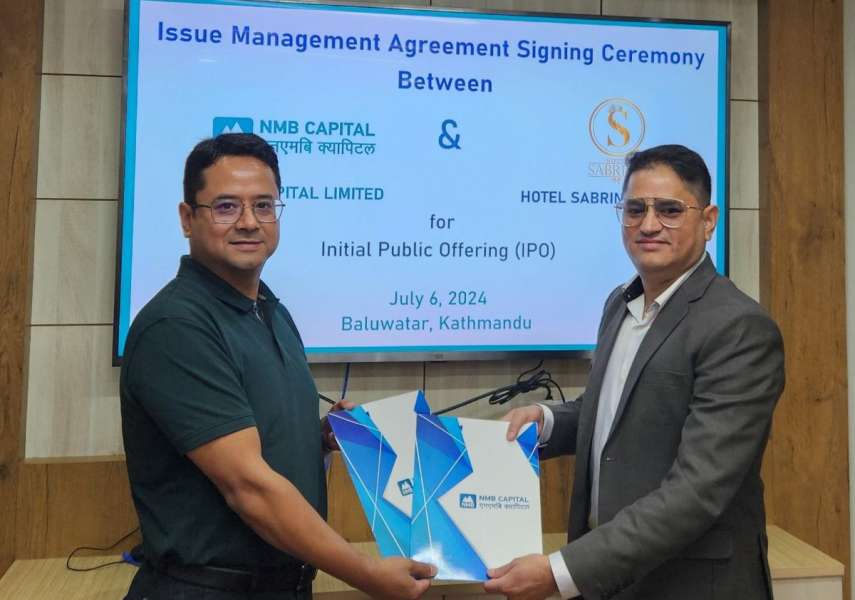 होटल सब्रिनाले आइपीओ निष्कासन गर्ने, नियुक्त गर्यो बिक्री प्रबन्धक