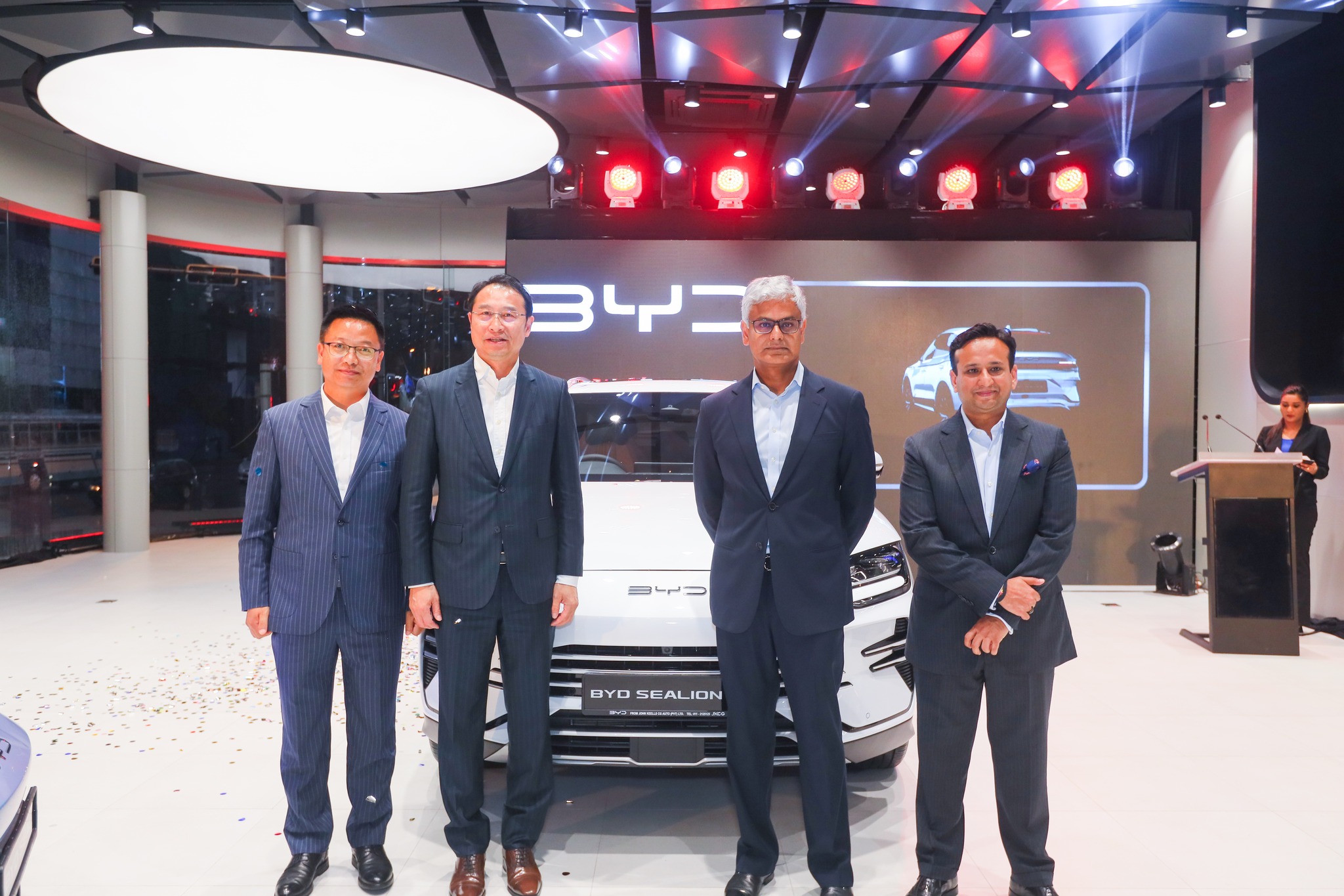 चिनियाँ कम्पनी बिवाइडीको विद्युतीय कारको व्यापारमा पनि चाैधरी समूहको प्रवेश