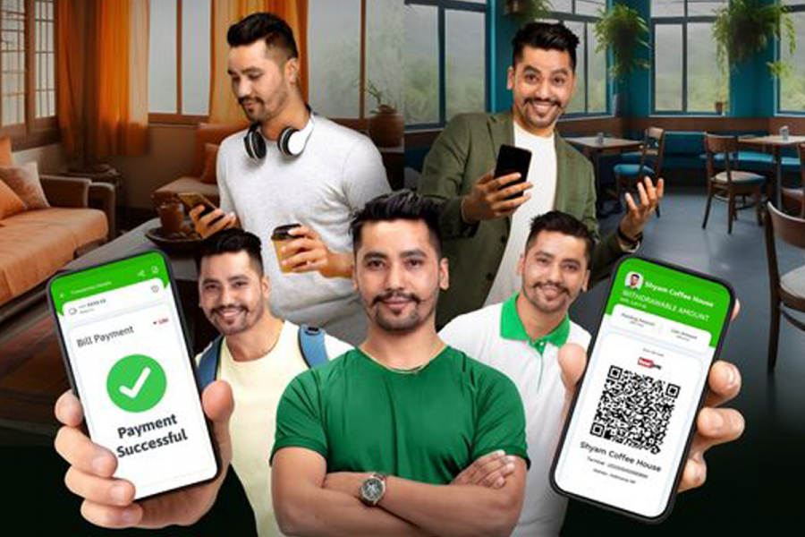 व्यवसायिक र व्यक्तिगत खाताको लागि ई-सेवाले ल्यायो एउटै एप