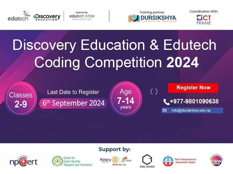 बालबालिकाका लागि राष्ट्रियस्तरको कोडिङ कम्पिटिसन हुँदै, कसरी सहभागी हुने ?