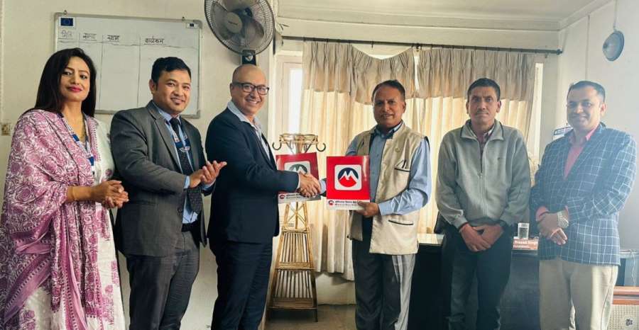 मुक्तिनाथ विकास बैंक र नेपाल घरेलु तथा साना उद्योग महासंघबीच सम्झौता