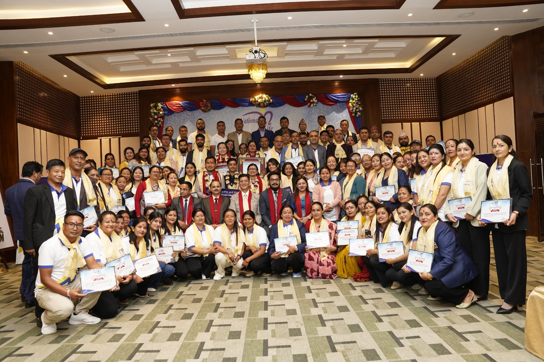 पोखरामा नेशनल लाइफको सीईओ क्लब सदस्य सम्मान कार्यक्रम, २२५ जना बढि सम्मानित