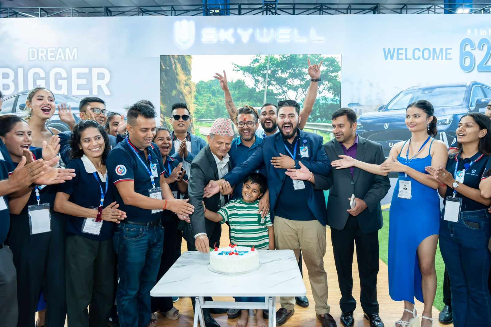 नाडा अटो शोः स्काईवेलका ९९ वटा विद्युतीय गाडीको बुकिङ