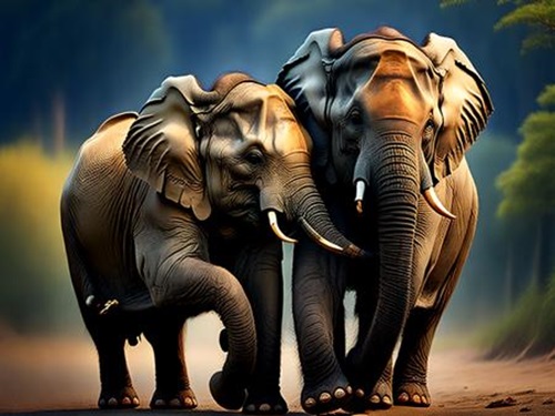 कतारलाई एक जोडी हात्ती उपहार दिने सरकारको निर्णय