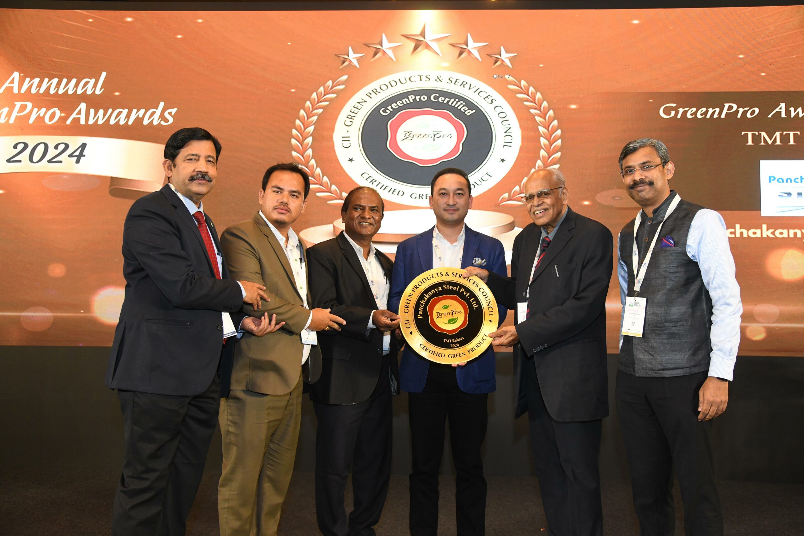 पञ्चकन्या स्टीलले प्राप्त गर्यो ‘ग्रिनप्रो प्रमाणपत्र’