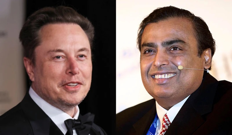 एलन मस्क र मुकेश अम्बानीबीच के कुरामा भइरहेको लडाइँ ?