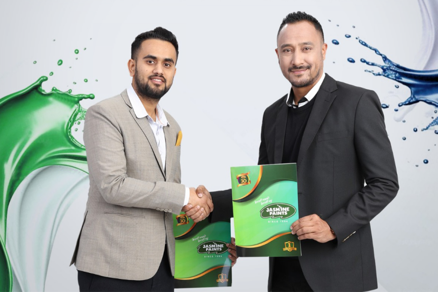 जस्मिन पेन्टसको ब्राण्ड एम्बेसेडरमा खड्का नियुक्त