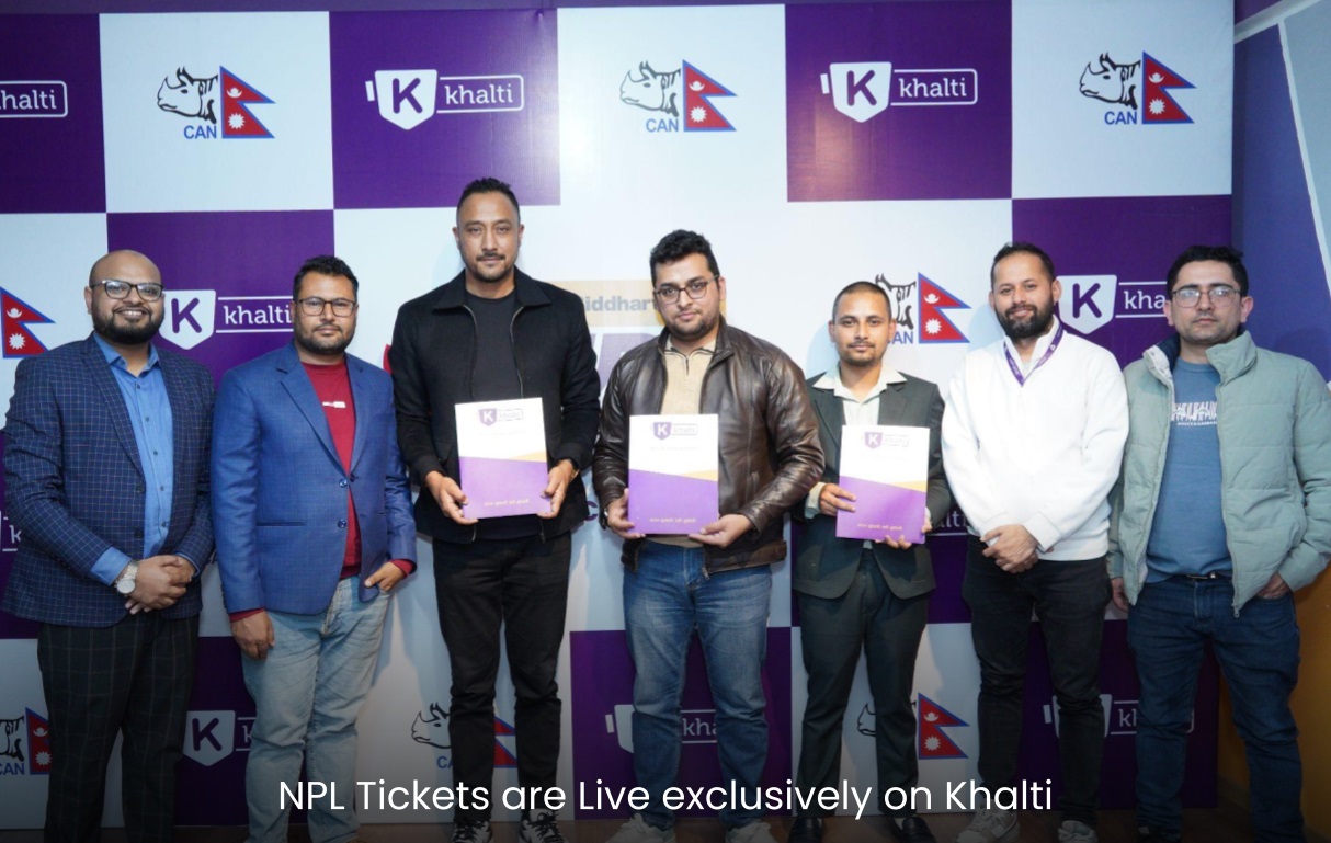 एनपीएलको एक्सक्लुसिभ टिकटिङ पार्टनर ‘खल्ती’ले खुलायो अनलाइन टिकट