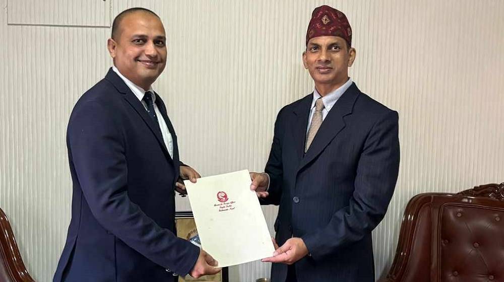 सानिमा जिआइसीका अध्यक्ष कयाल जोर्डनको अवैतनिक वाणिज्य दूत नियुक्त