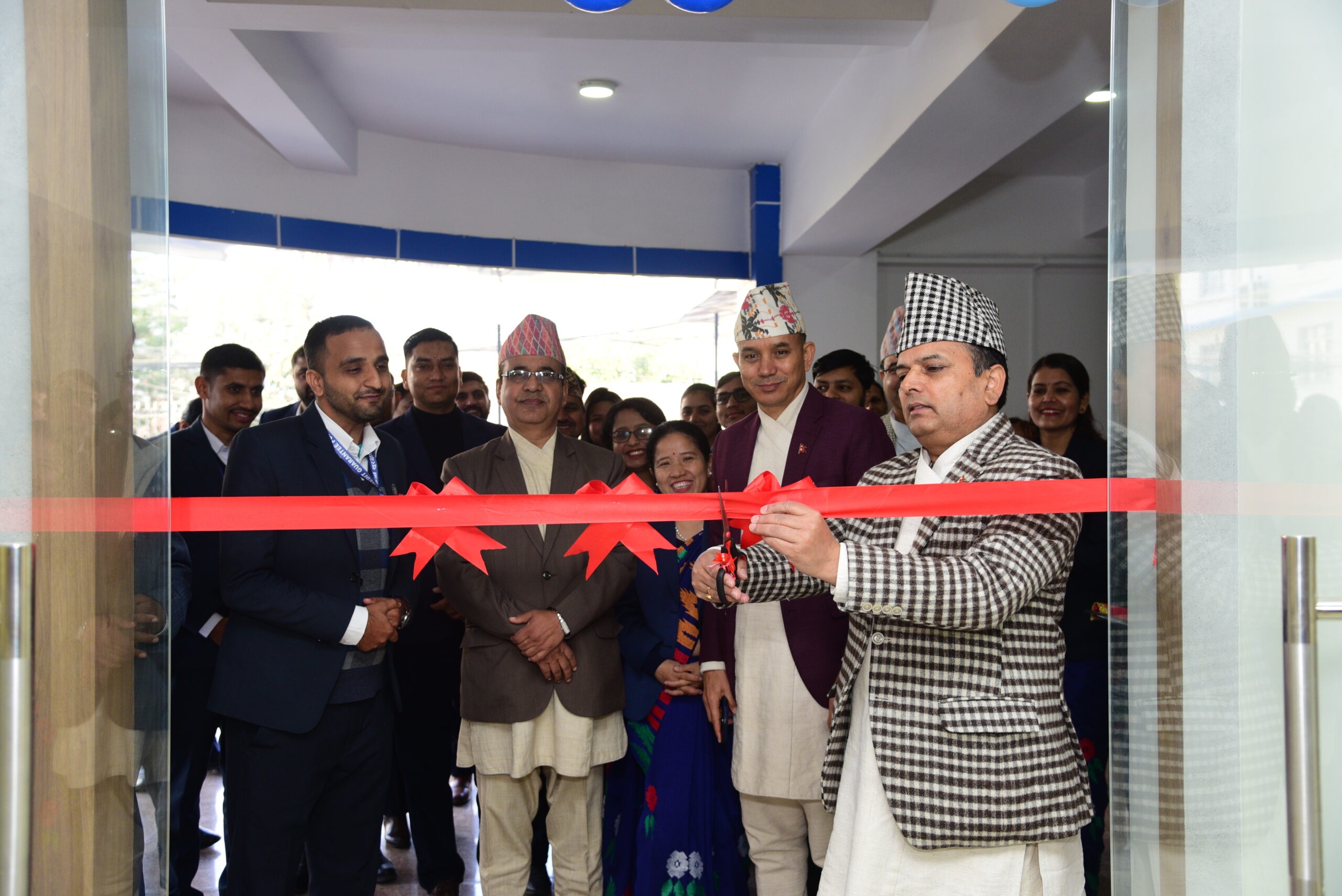 काठमाडौंमा निक्षेप तथा कर्जा सुरक्षण कोषको मुख्य शाखा विस्तार