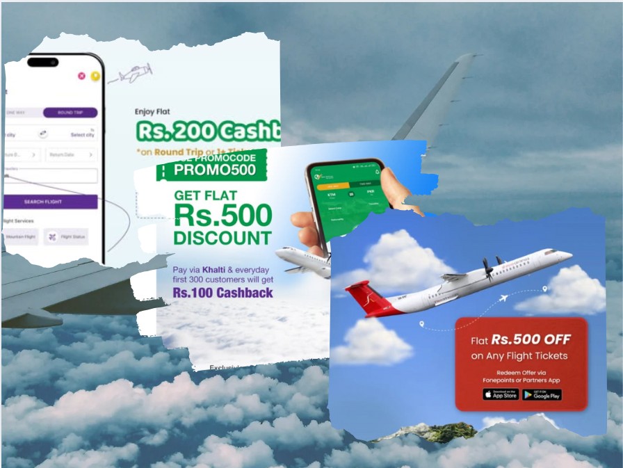 हवाइ टिकटका लागि छुटको खोजीमा हुनुहुन्छ ? यसरी लिनुहोस् छुट