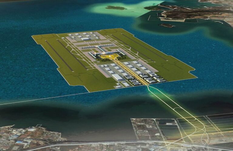 समुद्रमा विश्वकै ठूलो कृत्रिम टापु विमानस्थल बनाउँदै चीन, ८ करोड यात्रु ह्यान्डल गर्ने क्षमता